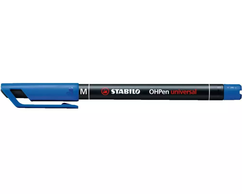 STABILO Folienstift OHPen universal M Permanent, Blau