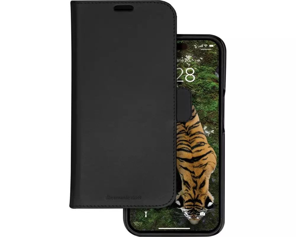 dbramante1928 Book Cover Lynge iPhone 15 Pro Schwarz