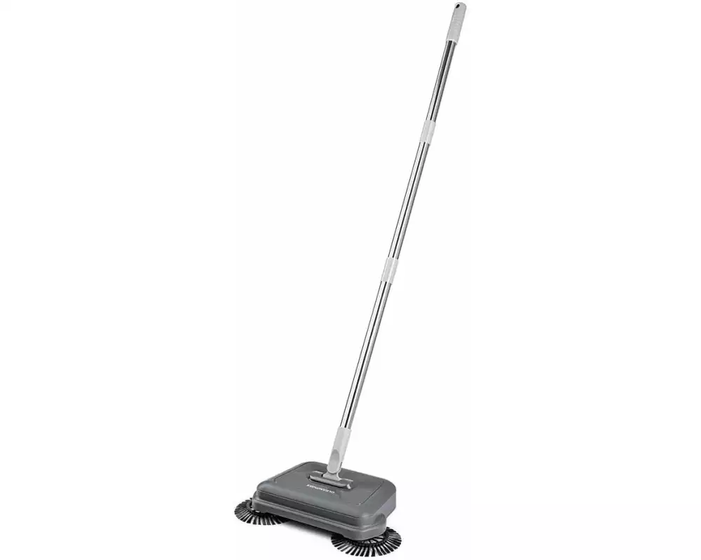 CLEANmaxx Bodenkehrer 33 x 18 x 119 cm - Grau