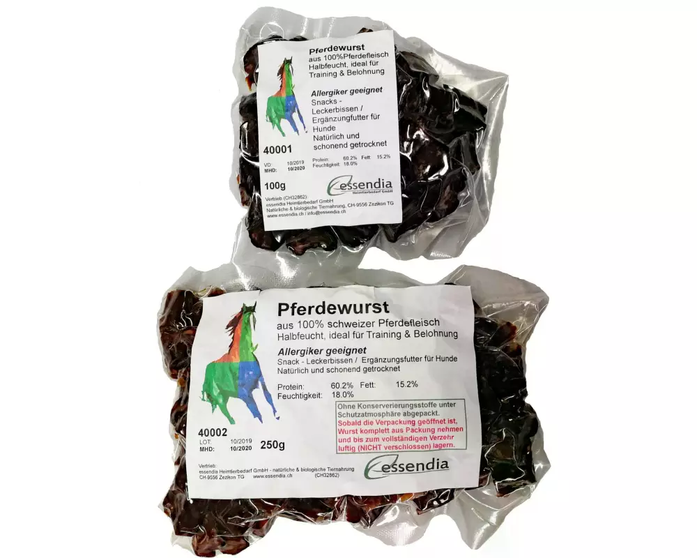 essendia Kausnack Pferdewurst, 250 g