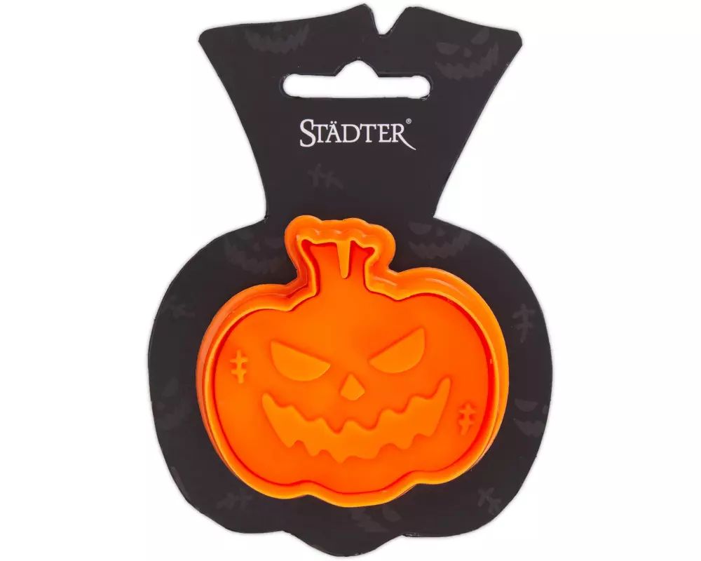 Städter Präge-Ausstecher Kürbis 4.3 x 6 cm, Orange