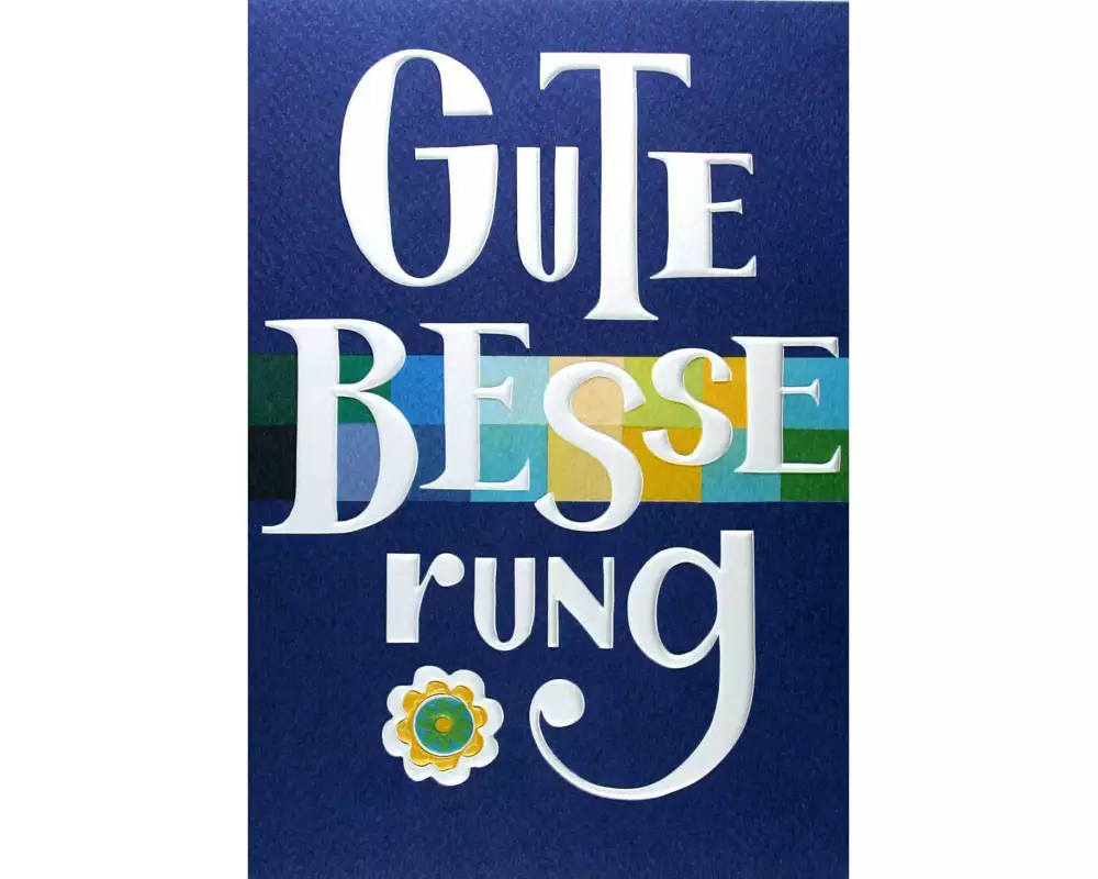 ABC Genesungskarte Gute Besserung