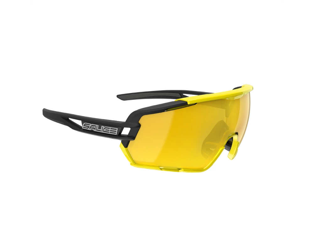 Salice Occhiali Sportbrille 020RWX, Black-Yellow / RW Yellow