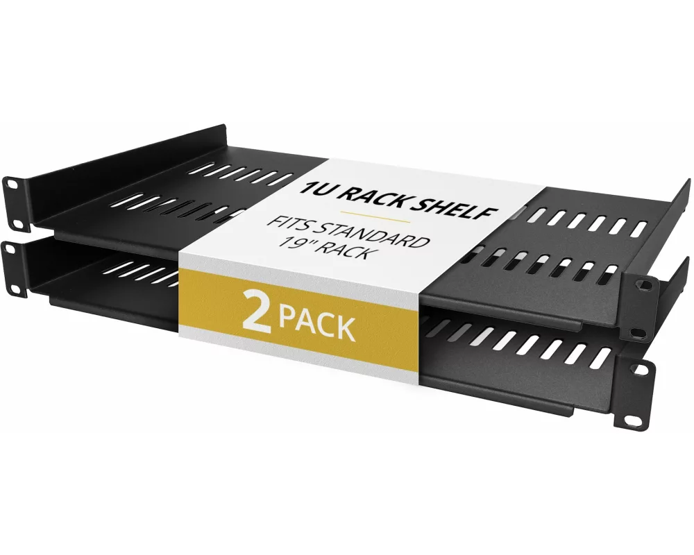 StarTech.com CABSHELFV1U-2PK Rack Zubehör Regalboden