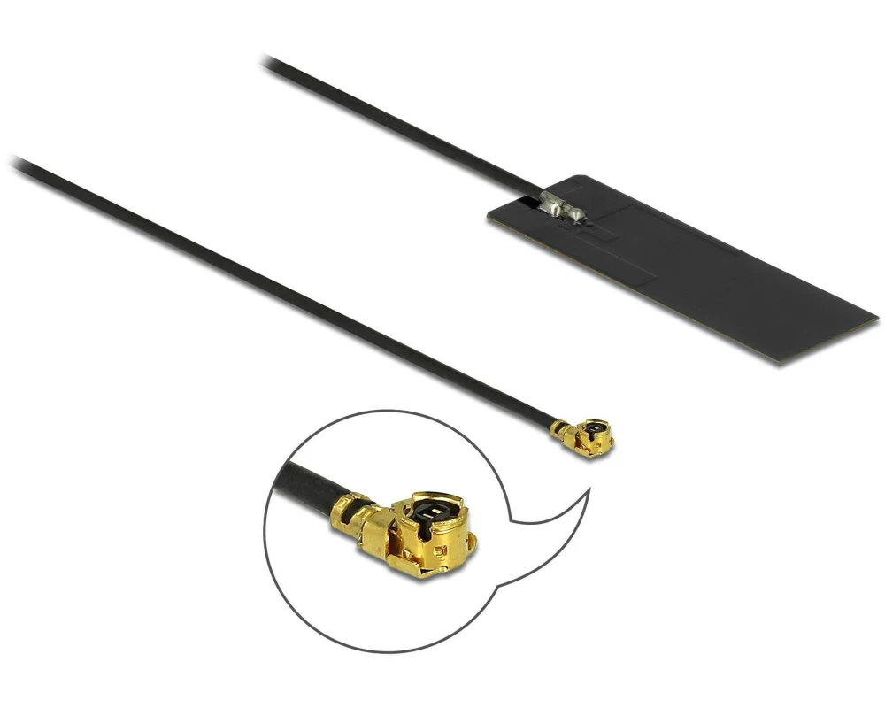 Delock WLAN-Antenne MHF I MHF I 4 dBi Rundstrahl