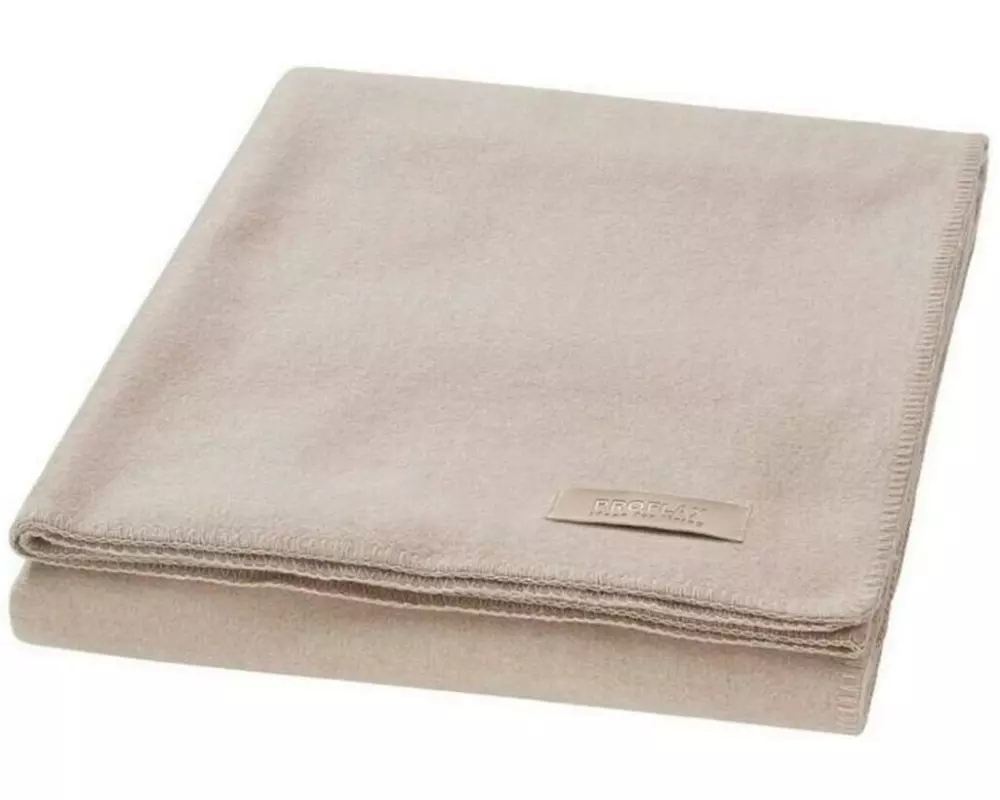 PROFLAX Decke Fleece 160 x 200 cm, Sand