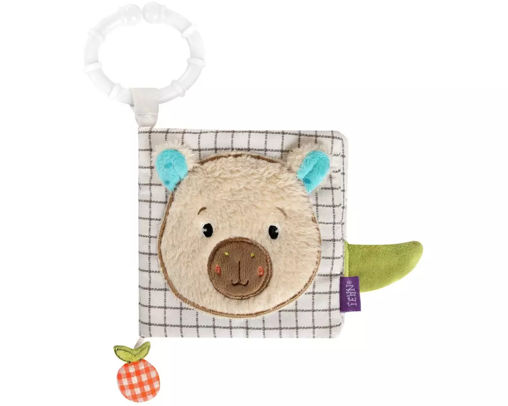 fehn Stoffbuch Capybara Mehrfarbig