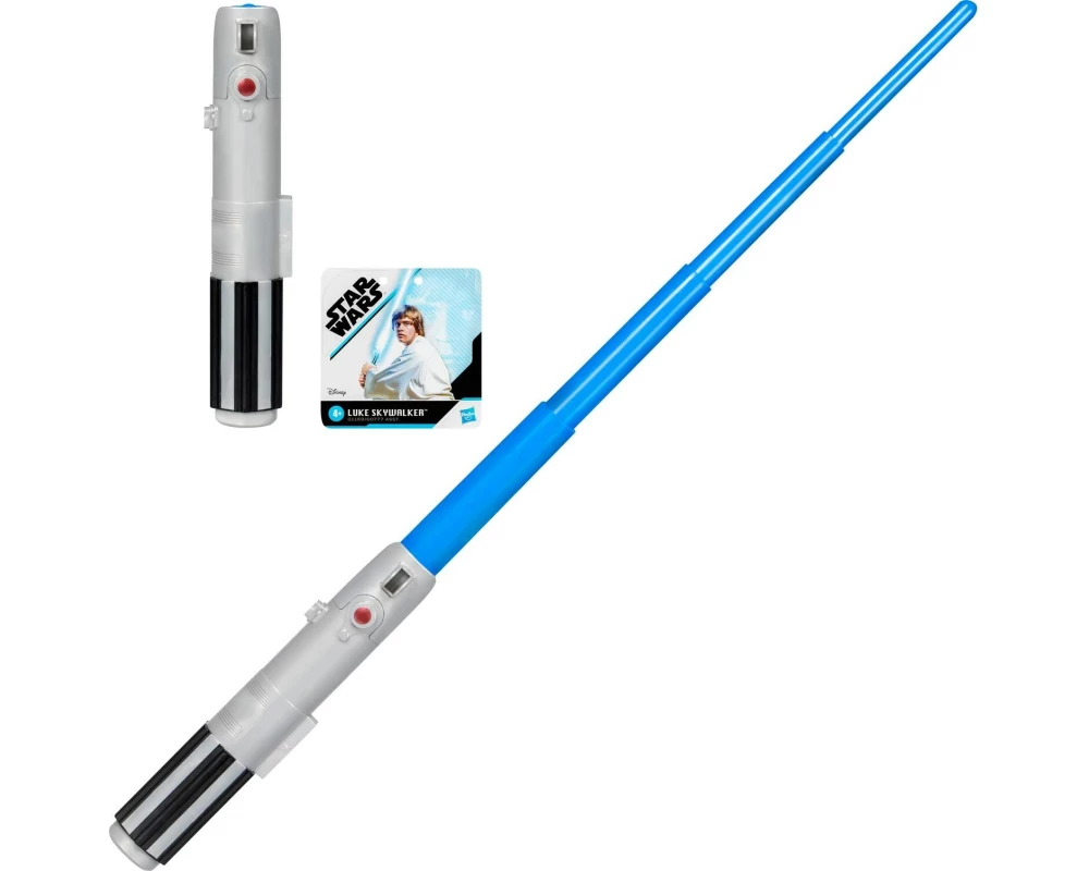 Hasbro Star Wars Lichtschwert Basic ausziehbar, 3-fach assortiert