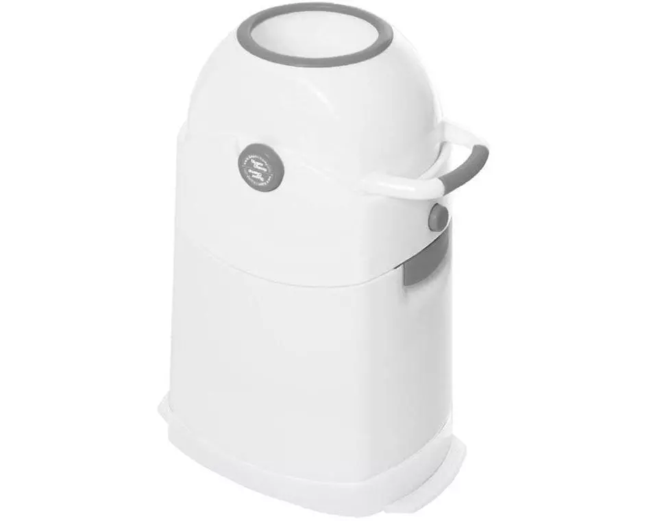 Diaper Champ Windeleimer Regular 50 l Silber/Weiss