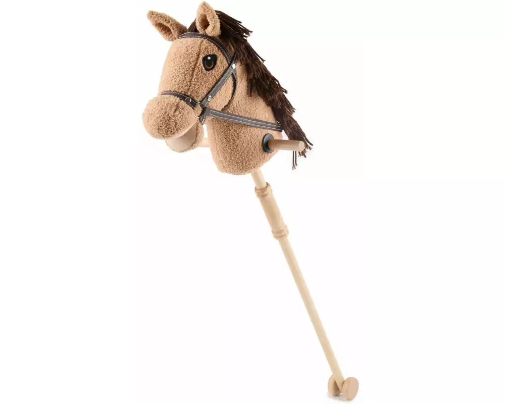 bieco Steckenpferd Hazel Braun/Beige