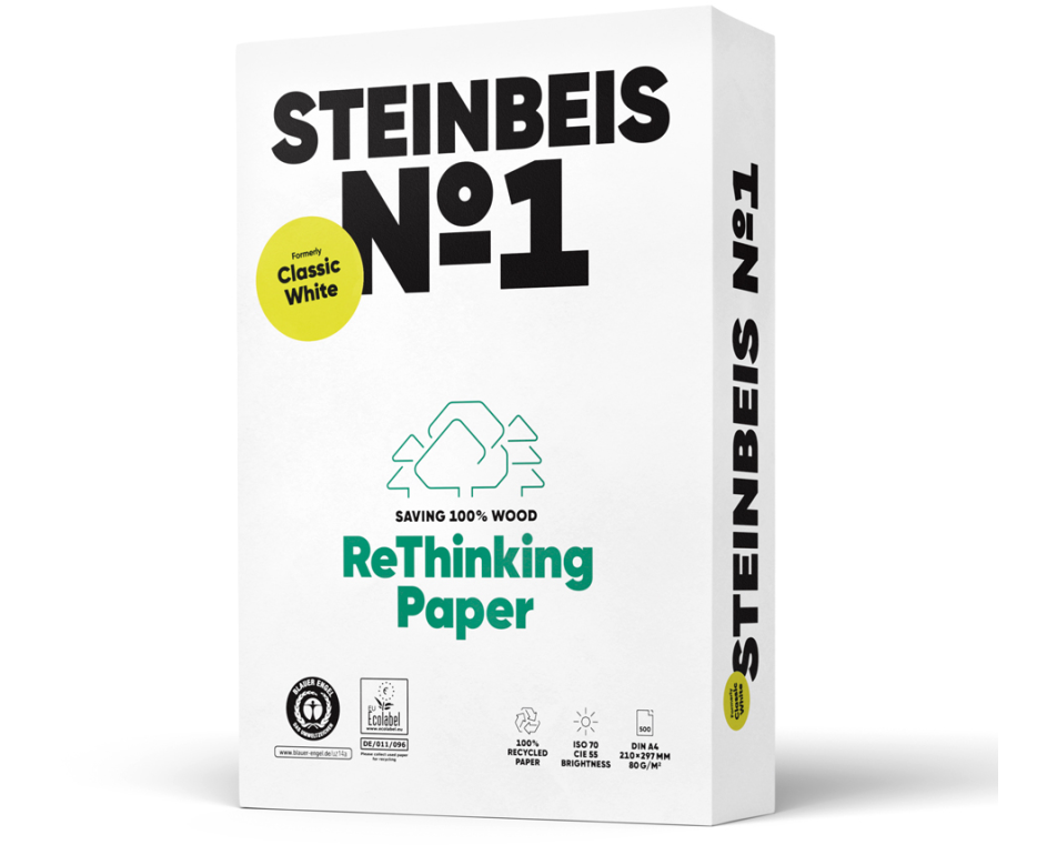 STEINBEIS No.1 Kopierpapier A3 88334294 80g, recycling 500 Blatt