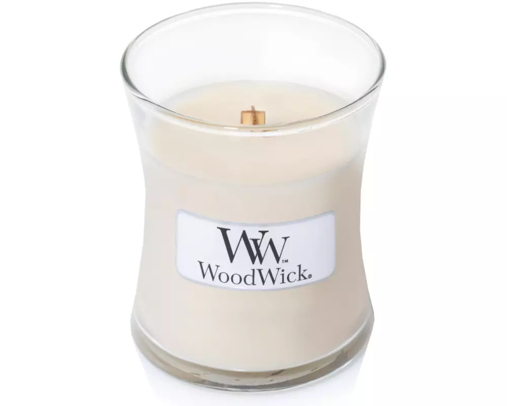 Woodwick Duftkerze Vanille Bean Mini Jar