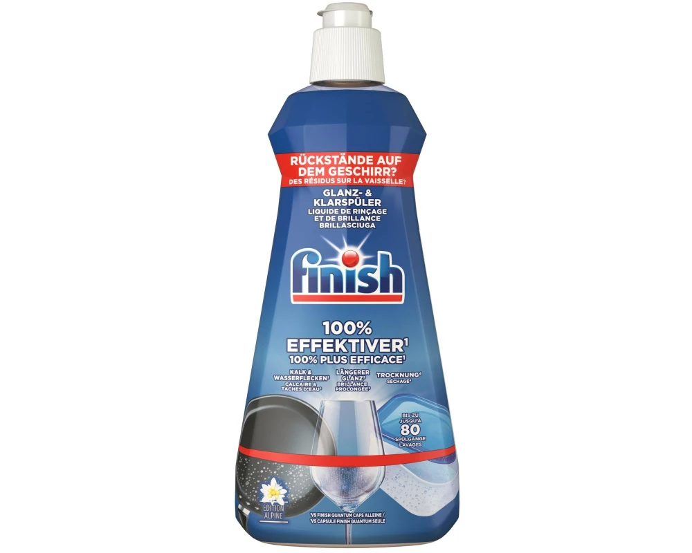 Finish Glanz- und Klarspüler Fresh 6 x 400 ml