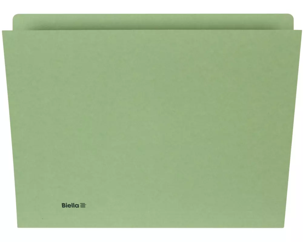 Biella Einlagemappe A4 240 gm², 100 Stück, Grün