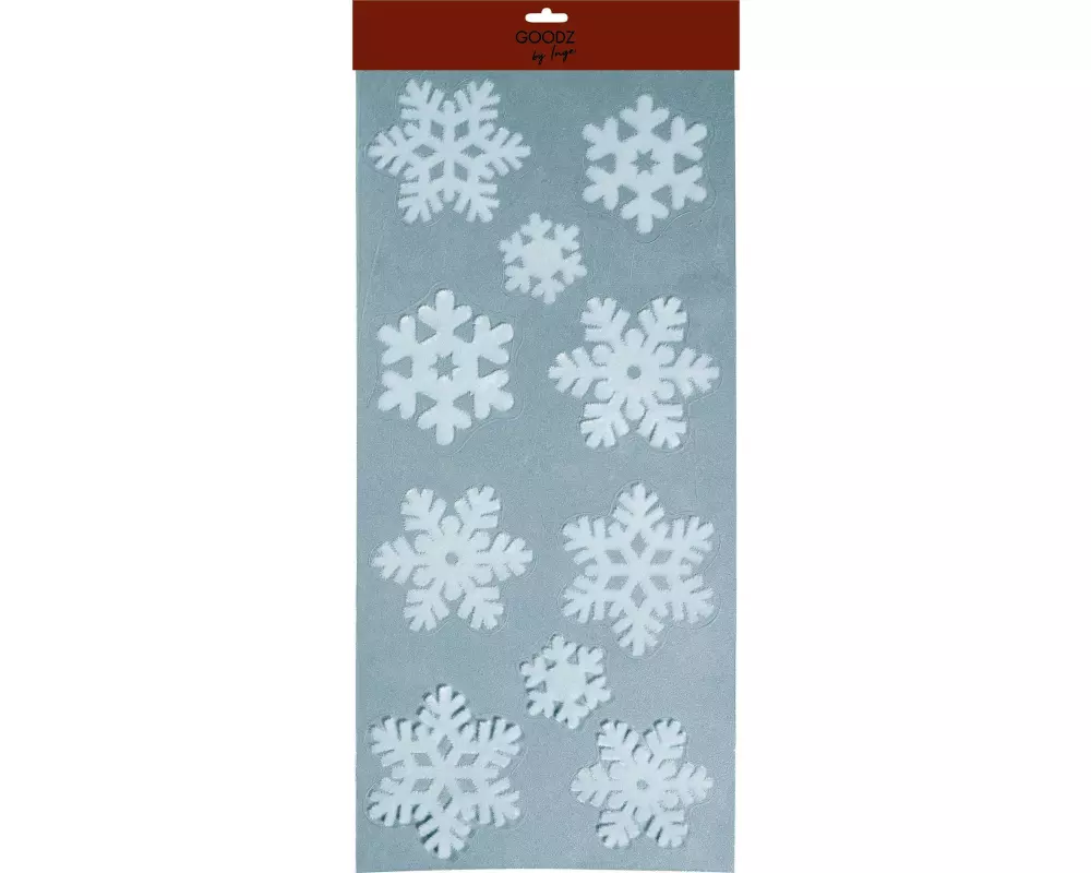 INGES CHRISTMAS DECOR Fensterbild Schneeflocken Winter
