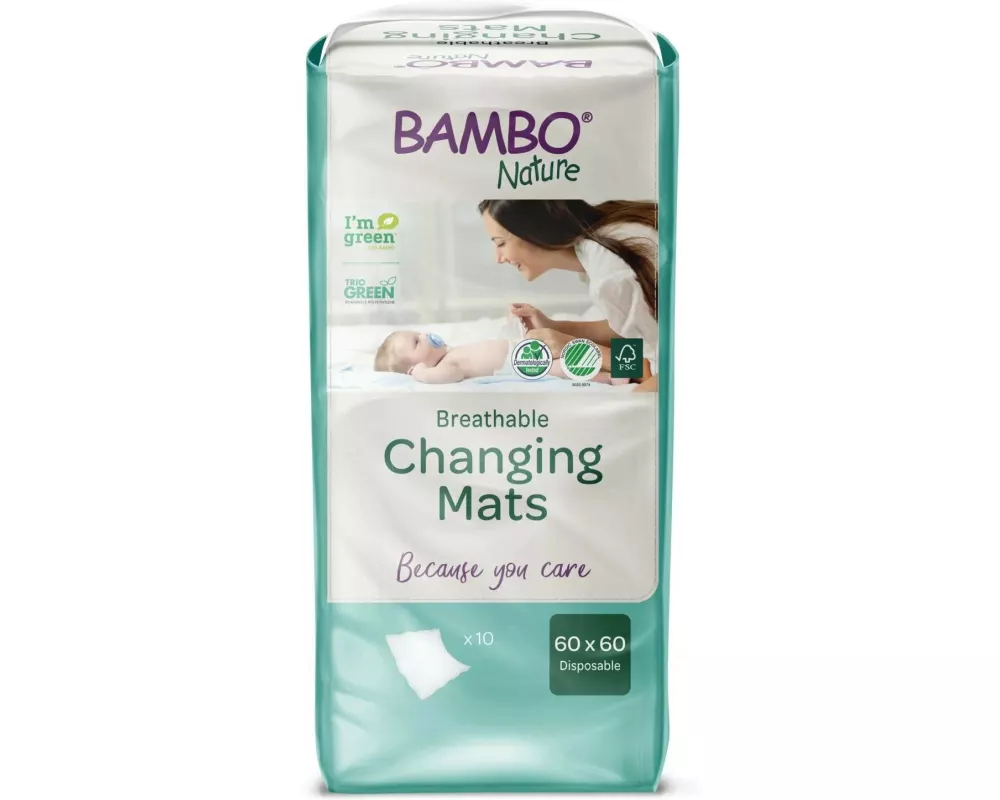 Bambo Nature Wickelunterlage 10 Stück