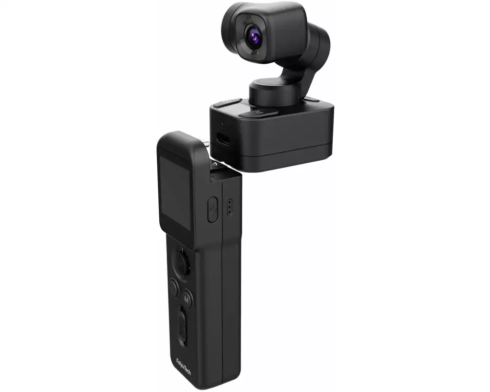 Feiyutech Pocket 3 4K 3-Achsen-Gimbal 12 Megapixel Schwarz
