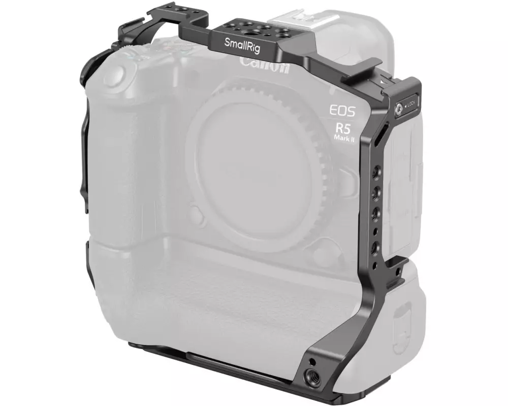 Smallrig Cage Canon EOS R5 Mark II mit Battery Grip BG-R20