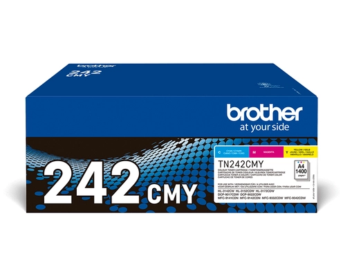 Brother TN-242CMY Tonerkartusche 1 Stück(e) Original Cyan, Magenta, Gelb