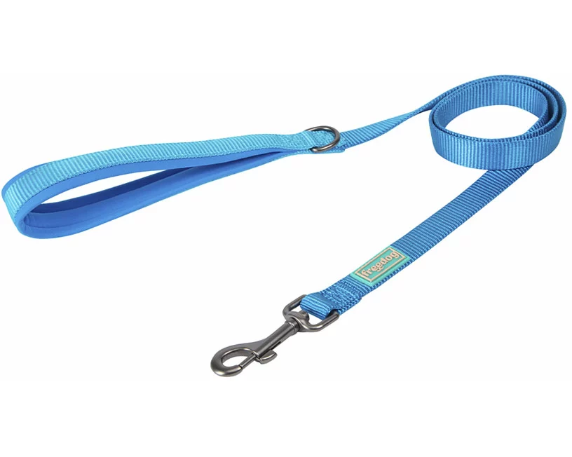 Freedog Kurzleine Cool Pro Tech blau 120x2.5cm