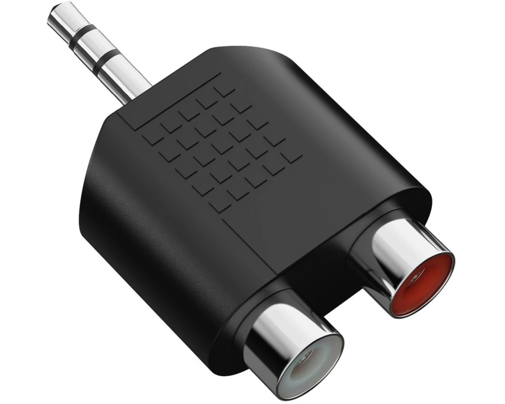 HDSupply Audio-Adapter Klinke 3.5 mm, male - Cinch