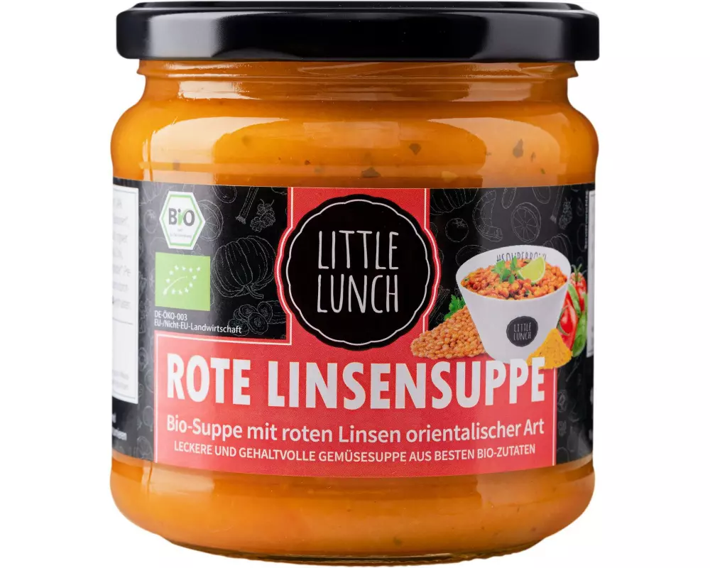 Little Lunch Rote Linsensuppe Bio 350 ml