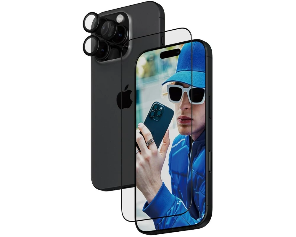 Panzerglass 2-in-1 Schutzset für iPhone 16 Pro
