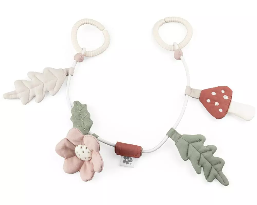 sebra Kinderwagenkette Blatt/Pilz/Blume