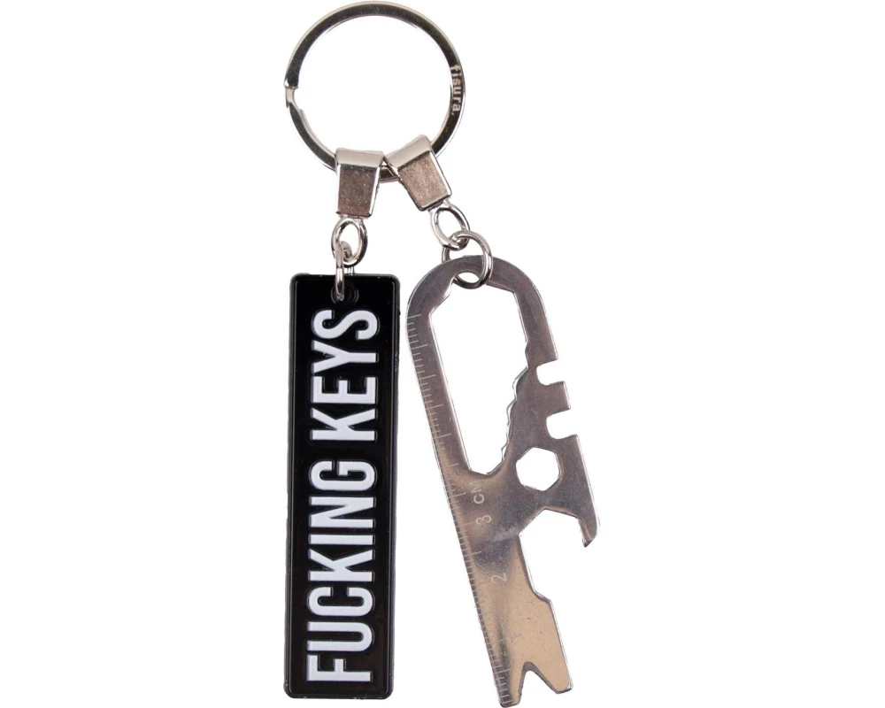 Fisura Schlüsselanhänger Fucking Keys Schwarz