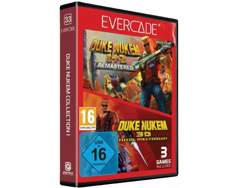 Blaze Evercade Duke Nukem Collection 1 (Box)