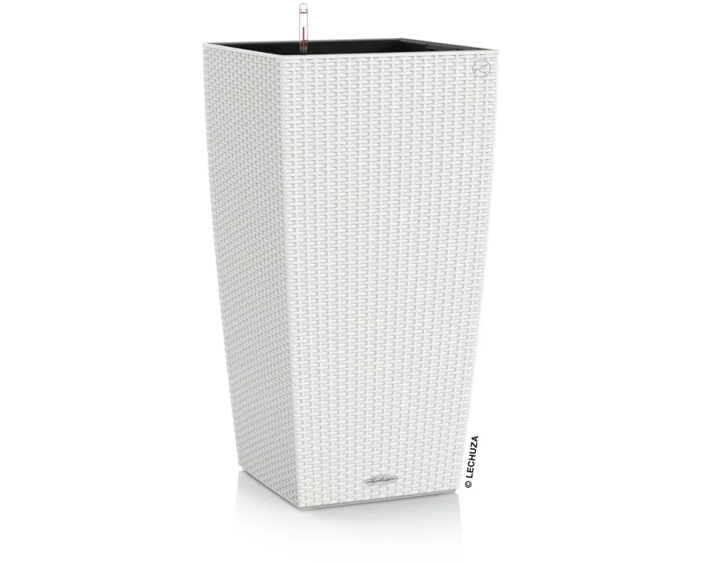 Lechuza Blumentopf Cubico Cottage 40 Weiss