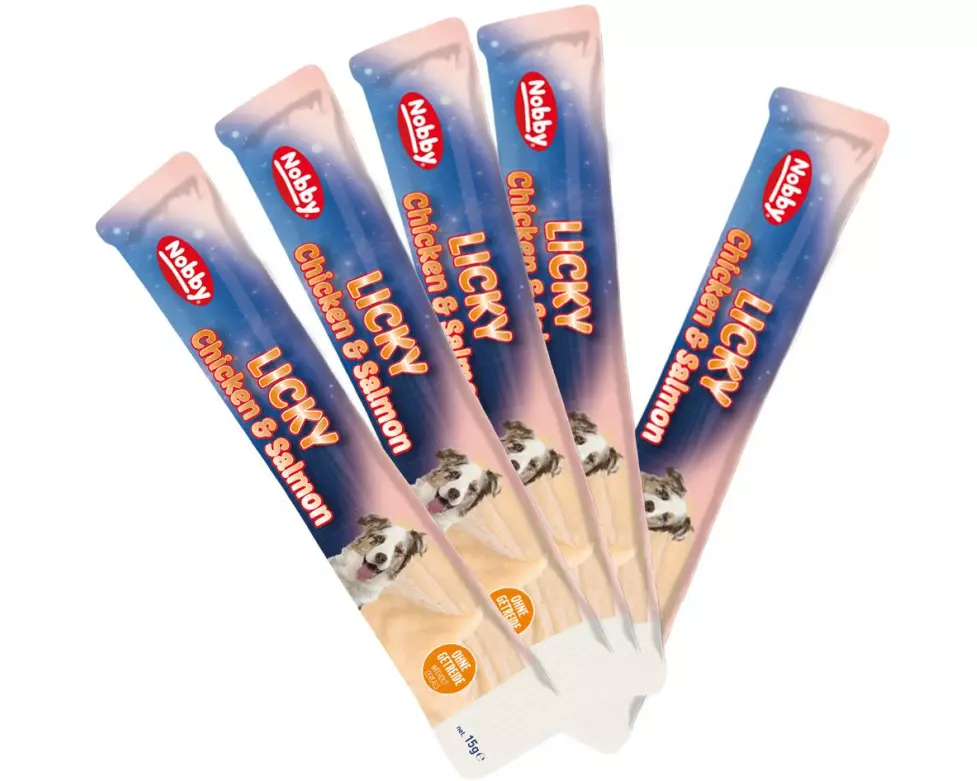 Nobby Leckerli StarSnack Licky Chicken & Salmon, 5 x 15 g