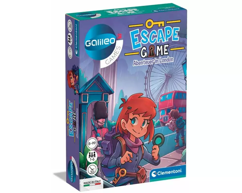 Clementoni Escape Game – Abenteuer in London