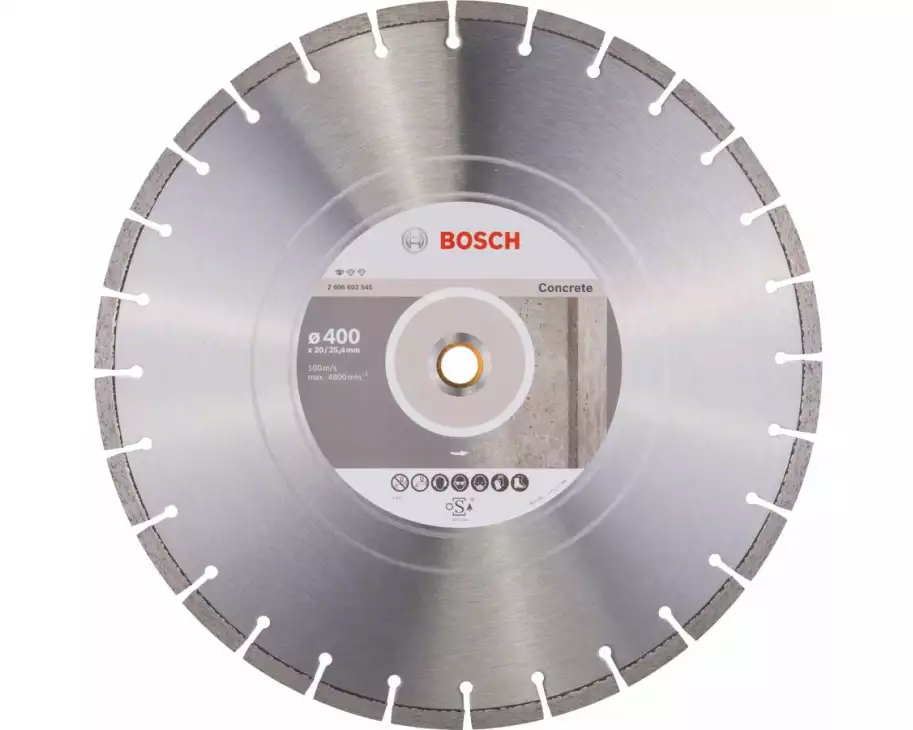 Bosch Professional Diamanttrennscheibe Standard for Concrete, 400 x 3.2 x 10 mm