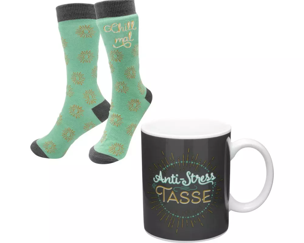 Sheepworld Universaltasse Anti-Stress 350 ml , 1 Stück, Schwarz