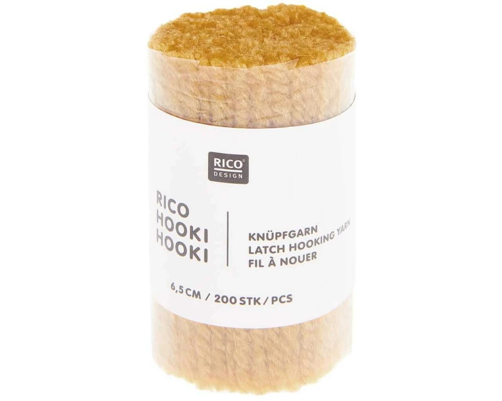 Rico Design Hooki Knüpfgarn Orange