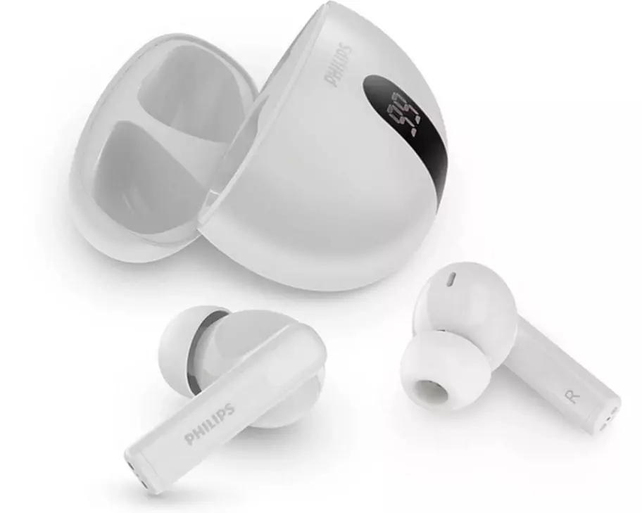 Philips True Wireless In-Ear-Kopfhörer TAT2520WT/00 Weiss