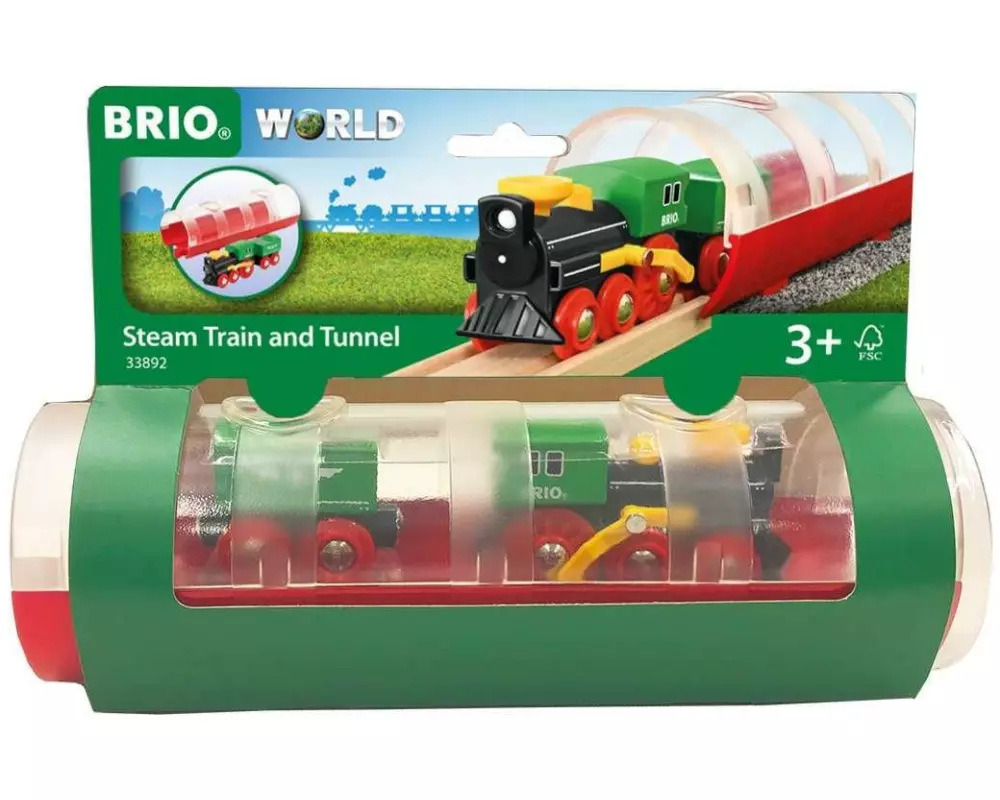 BRIO Box Dampflokzug