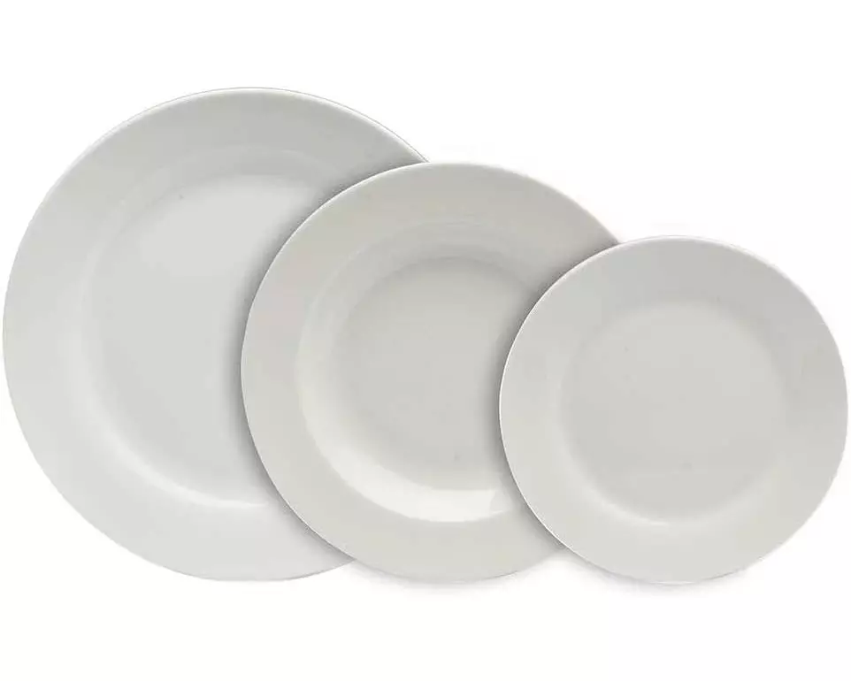 Tognana Speise-Service Olimpia 18-teilig, Weiss