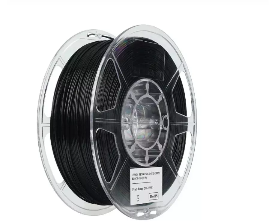 eSun Filament PETG ESD Schwarz 1.75 mm 1 kg