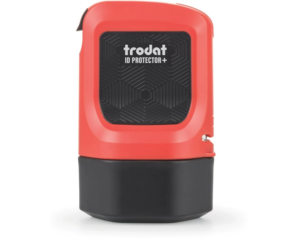 Trodat Stempel ID Protector Rot / Schwarz