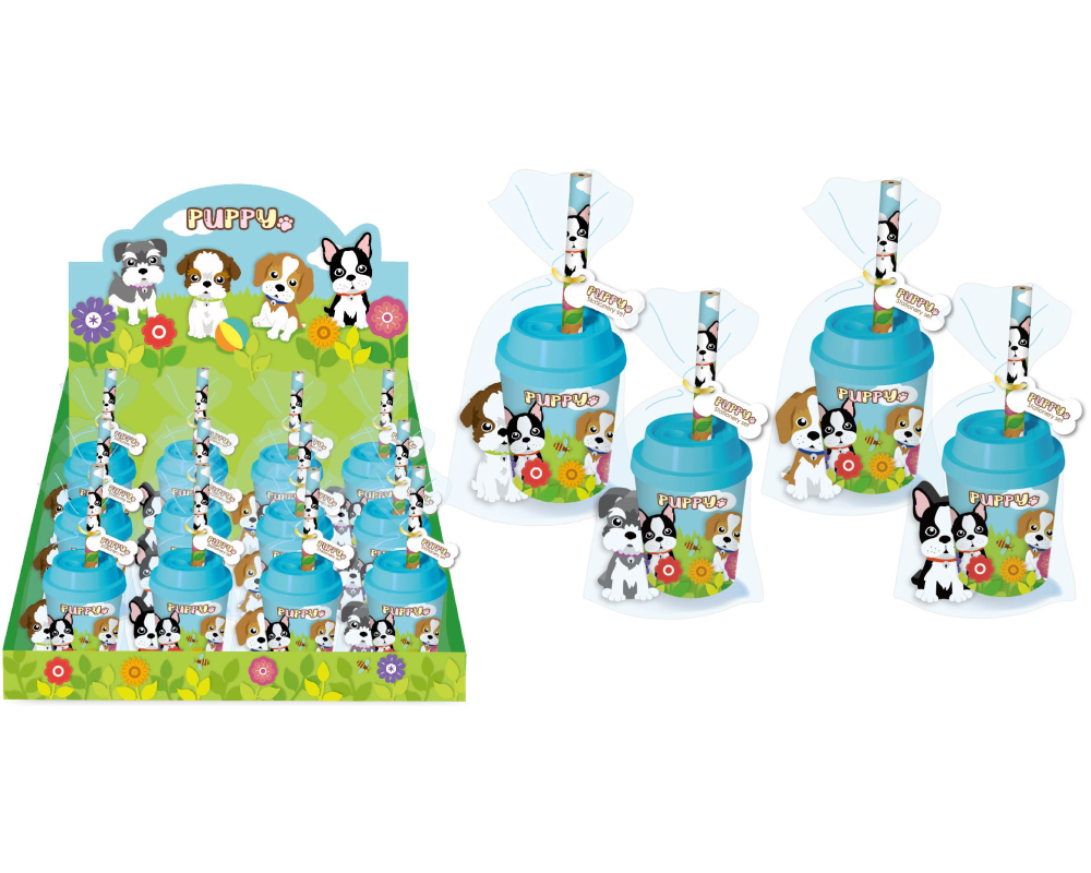 ROOST Schreibset 4 ass. WOST-003 Welpe 48x63mm