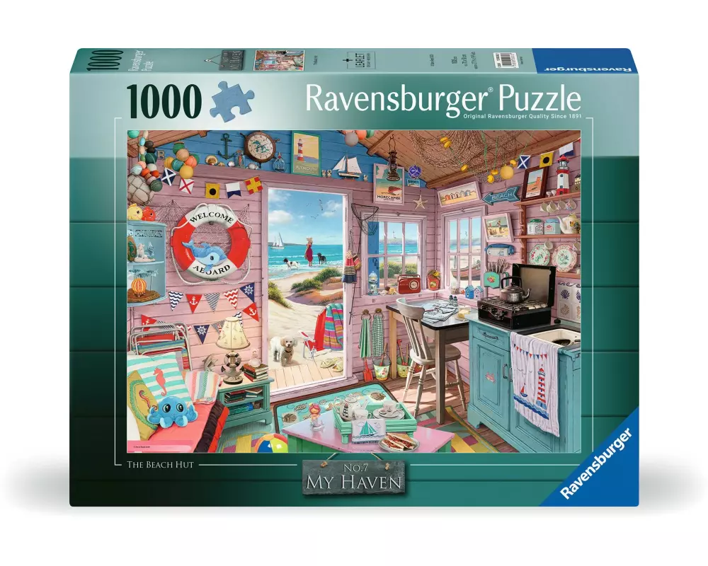 Ravensburger Puzzle Die Strandhütte 1000 Teile