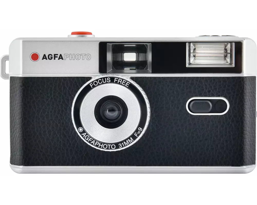 Agfa Analogkamera 35 mm - Schwarz