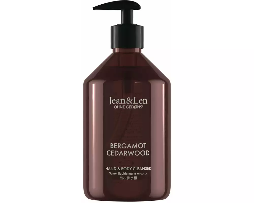 Jean & Len Flüssigseife Cleanser Bergamot and Cedarwood 500 ml