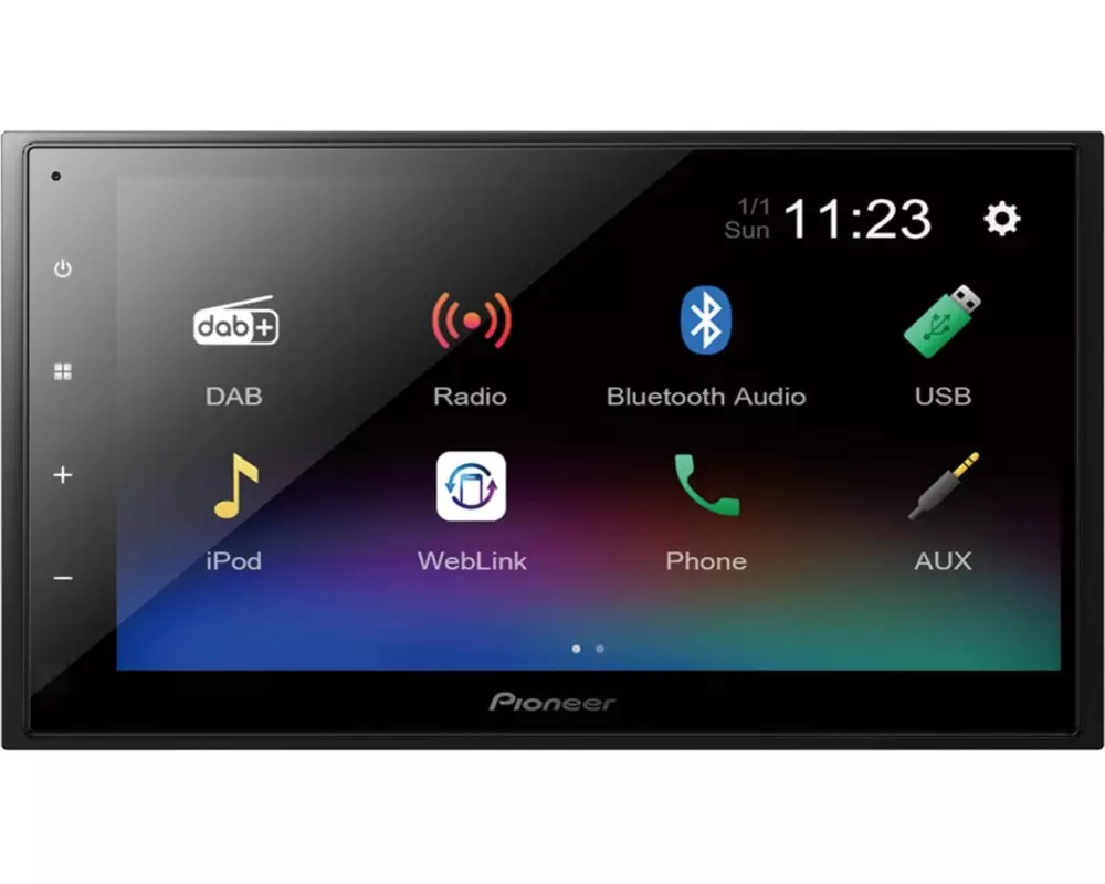 Pioneer Mediareceiver DMH-A340DAB 2 DIN