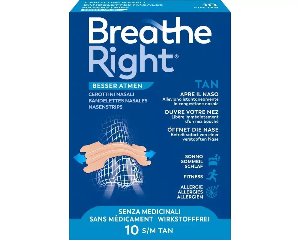 Breathe Right Nasenpflaster normal 10 Stück