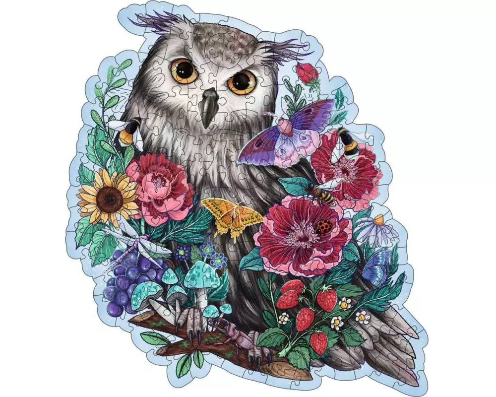 Ravensburger Holz-Puzzle Geheimnisvolle Eule 150 Teile