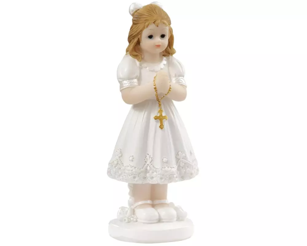 HobbyFun Mini-Figur Kommunion Mädchen 8.5 cm