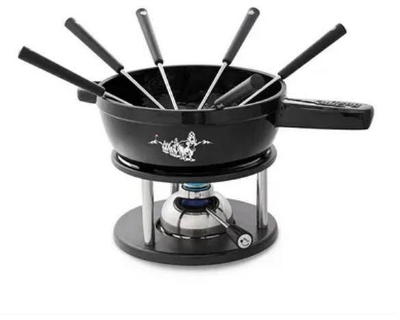 Kisag FONDUESET ALPSOMMER schwarz